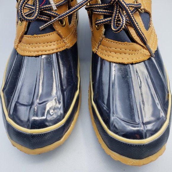 Sporto Blue Boots for Women for sale | eBay Sporto Duck Thermolite Blue and Tan Duck Boots
